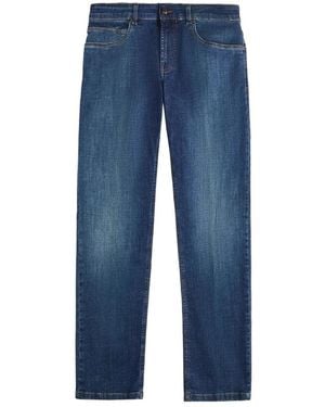 Fay Straight Jeans - Azul