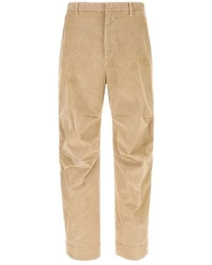 DSquared² Straight Trousers - Natural