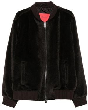 Isaia Bomber Jackets - Nero