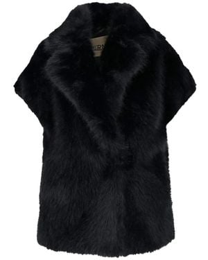Herno Faux Fur & Shearling Jackets - Nero