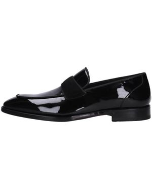 Fabi Schoenen ,Zwart ,Leer Leren Mocassin