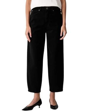 Pinko Jeans ,Zwart ,Denim Estelle Egg Bull Fisso Jeans