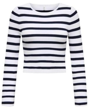 ONLY Round-Neck Knitwear - Blue