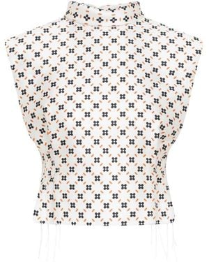 Lanvin Sleeveless Tops - Blanco