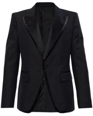 DSquared² Jassen ,Zwart ,Katoen Blazer Met Zakken