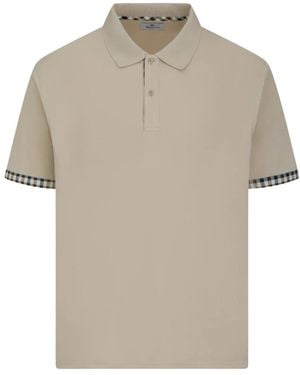 Aquascutum Polo Shirts - Natural