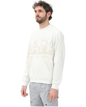 Napapijri Sweatshirts - Bianco