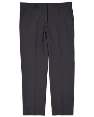 Blanca Vita Straight Trousers - Grey