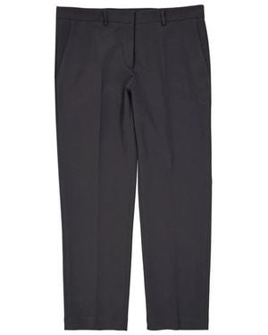 Blanca Vita Elastane Cropped Pants - Grijs