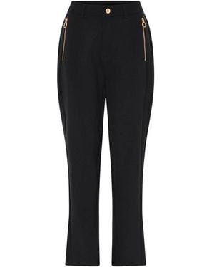 Cro Straight Trousers - Noir