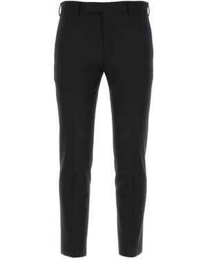 PT Torino Slim-Fit Trousers - Black