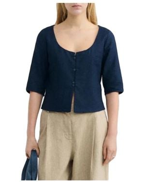 Thinking Mu Blouses - Azul