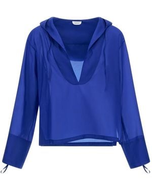 Ferragamo Light Jackets - Blue