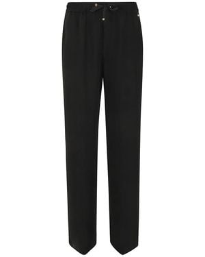 Herno Straight Trousers - Negro