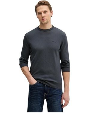 Guess Round-Neck Knitwear - Negro