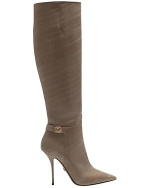 Dolce & Gabbana Heeled Boots - Marrón