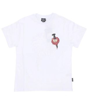Propaganda Weißes Herren Tee Mit Logo-Druck