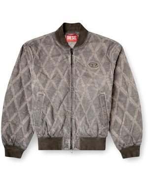 DIESEL Bomber Jassen - Grijs