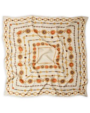 Versace Silky Scarves - Metálico