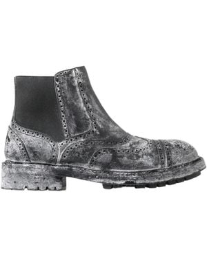 Dolce & Gabbana Chelsea Boots - Gris