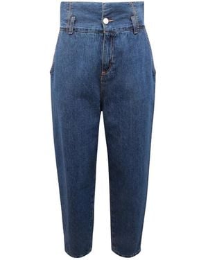 EMMA & GAIA Straight Fit Jeans - Blue