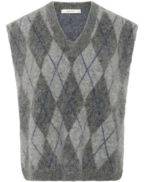 Gestuz V-Neck Knitwear - Grijs