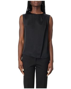Twinset Sleeveless Tops - Black