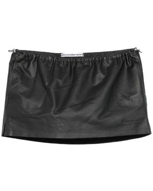 Alexander Wang Rokken ,Zwart ,Leer Rok
