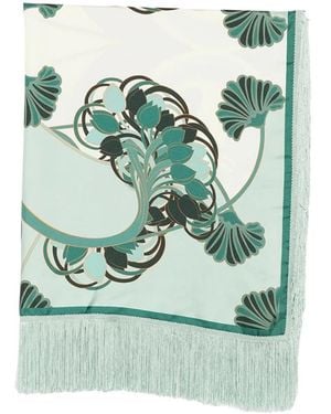 La DoubleJ Silky Scarves - Green