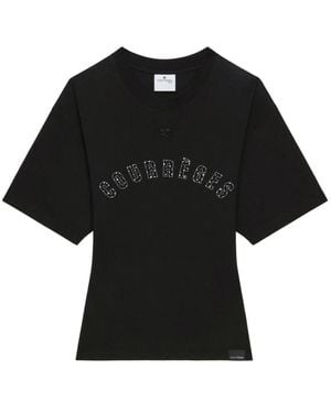 Courreges T-Shirts - Black