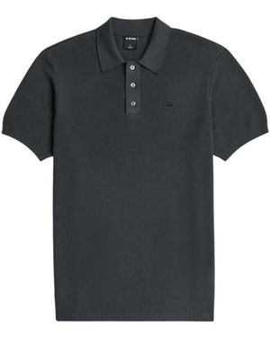 G-Star Gebreide Polo - Zwart