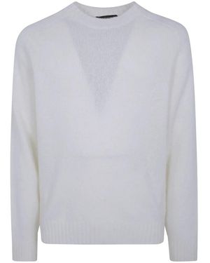 FILIPPO DE LAURENTIIS Rundhals-Pullover - Grau