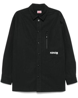 KENZO Casual Shirts - Black