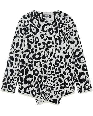 Comme des Garçons Round-Neck Knitwear - Nero