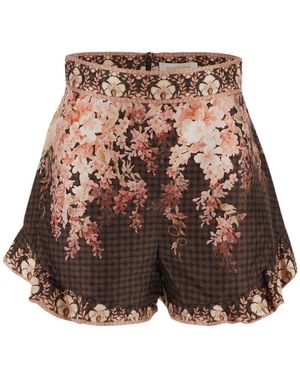 Zimmermann Damenmode Shorts - Braun