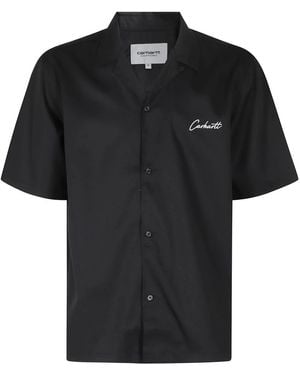 Carhartt Short Sleeve Shirts - Negro