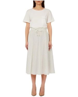 Liu Jo Midi Dresses - Blanco