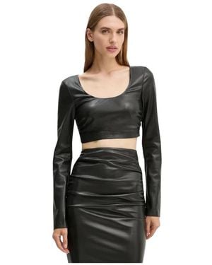 Nanushka Blouses - Nero