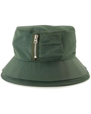Sacai Bucket Hat - Grün