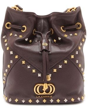 La Carrie Bucket Bags - Brown