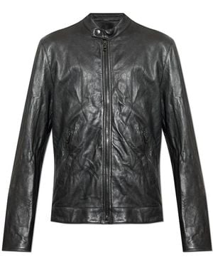 Dolce & Gabbana Leather Jackets - Negro