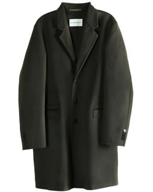 Givenchy Single-Breasted Coats - Negro