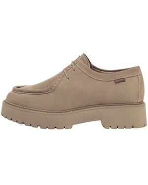 Nero Giardini Stijlvolle Veterschoenen Met Mocassin-Stiksels - Bruin
