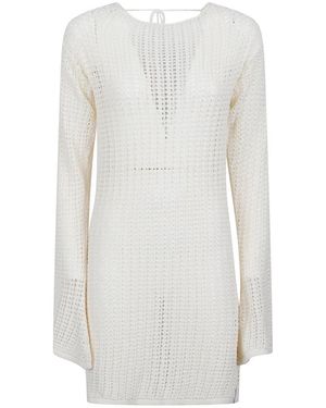 hinnominate Knitted Dresses - White