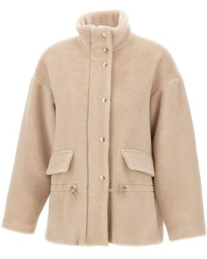 Eleventy Winter Jackets - Natural