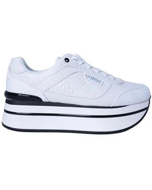 Guess Platform Sneakers - Wit