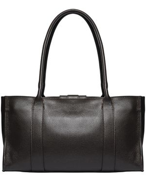 Marc Ellis Tassen ,Bruin ,Leer Josephine Tote - Zwart