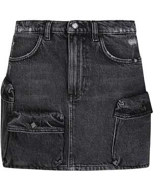 AMISH Denim Skirts - Black