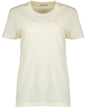 Moncler T-Shirts - Natural