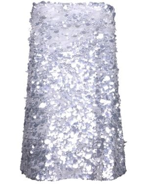 retroféte Sleeveless Tops - Blauw